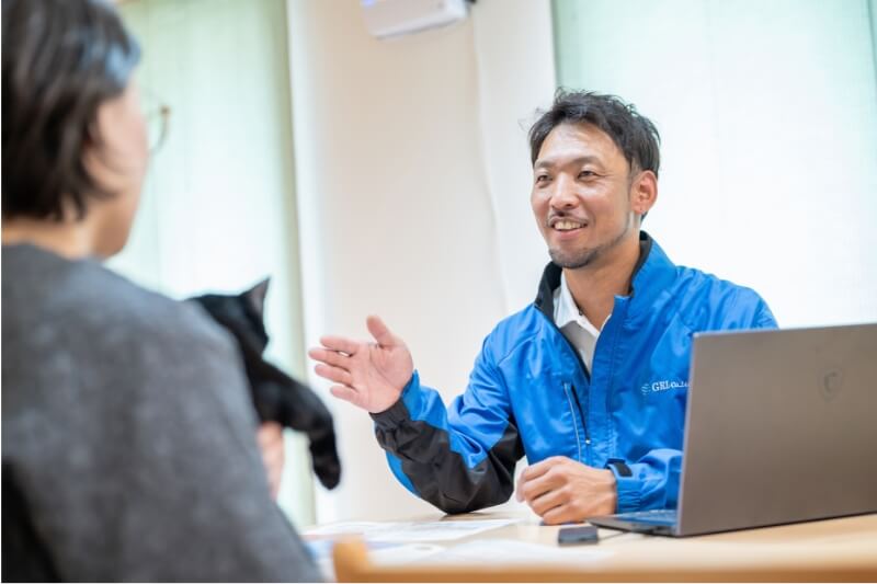訪問（お電話）にてヒアリング